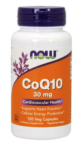 Co-enzym Q10 30 MG 120 Capsules NOW FOODS
